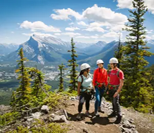 Banff Mount Norquay - Via Ferrata Klettersteig - Ridgewalker Route