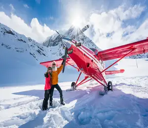 Denali Experience mit Gletscherlandung