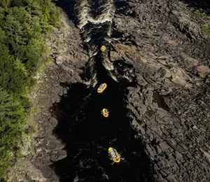 Rafting auf dem Ottawa River - Familientour